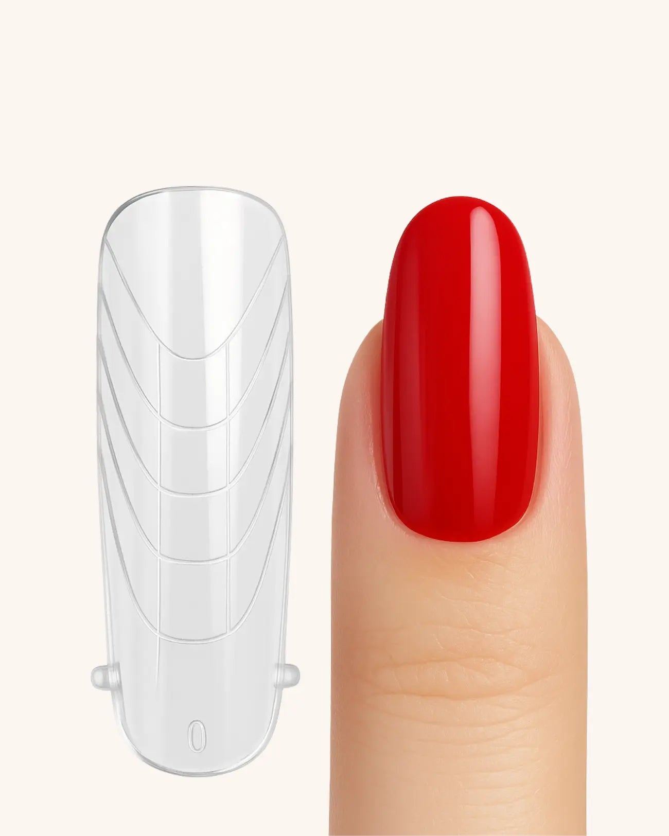 Glamnailsprofessional Dual Form Ongles Tips | Rond (120 pièces)