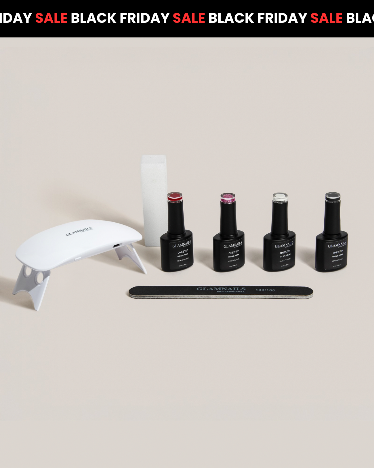 Glamnailsprofessional Gezondheid & beauty > Nagelverzorging > Nagelgel BFCM25 | 3-in-1 One Step Gellak Starterset | 2+2 Gratis Kleuren