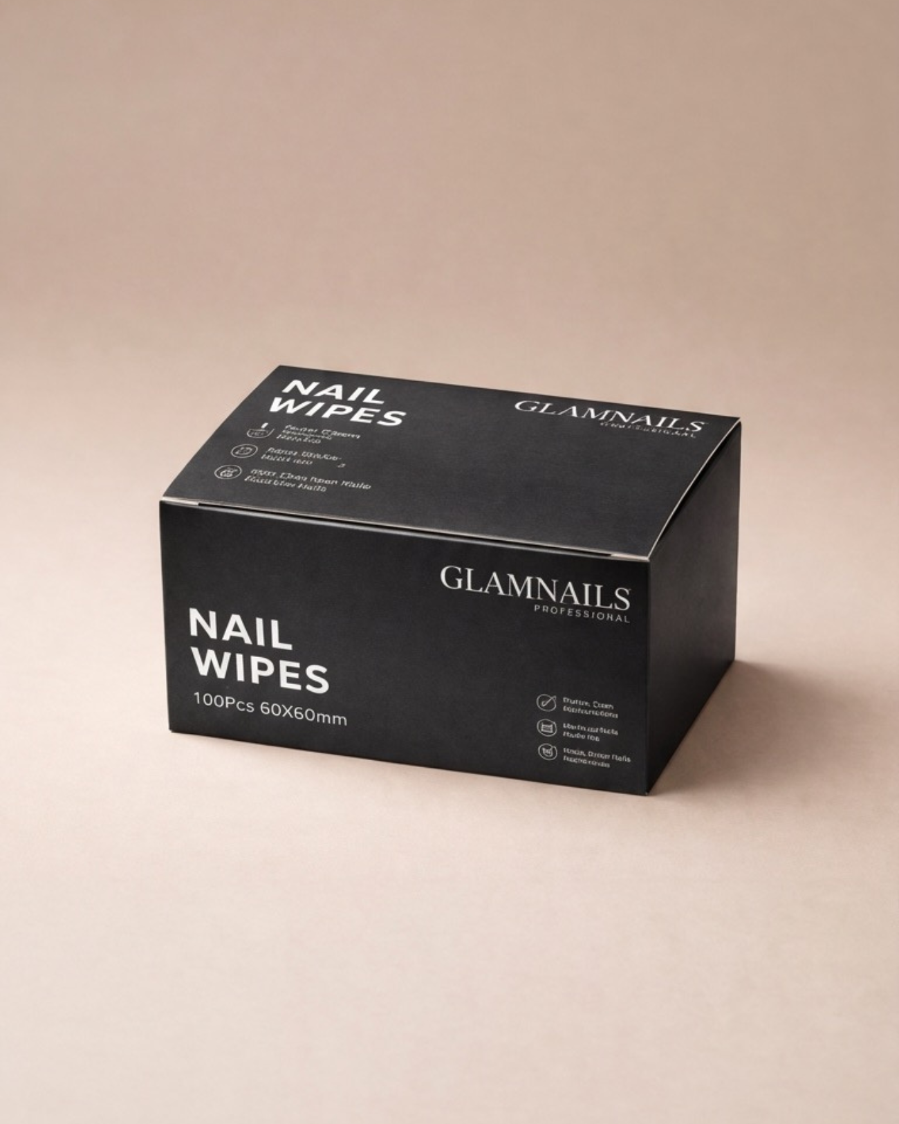 Glamnailsprofessional Nail Wipes | Pluisvrije Cleaner Doekjes | 100 Stuks